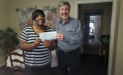 Cumberland Interfaith Hospitality Network recently received a $1,000.00 donation from WCF.