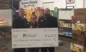 Eastern Illinois Foodbank received a $4,800 donation from WCF.