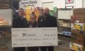 Eastern Illinois Foodbank received a $6,100 donation from WCF.