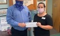 Food Bank of Albemarle recently received a $2,080.00 donation from WCF.