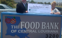 Food Bank of Central Louisiana received a $750.00 donation from WCF.