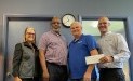 Family Promise of Jacksonville recently received a donation from WCF.