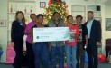 Family Promise of Fort Bend recently received a donation from WCF.