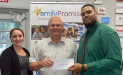 Family Promise of Jacksonville received a donation from WCF.