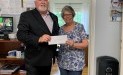 Family Promise of Moore County recently received a donation from WCF.