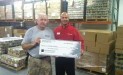 First Step Food Bank receives $214 donation from Woodforest Charitable Foundation.