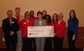 Food Bank of Virginia Peninsula receives $2,690 donation from Woodforest Charitable Foundation.