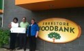 Freestore Foodbank receives $3,455 donation from Woodforest Charitable Foundation.