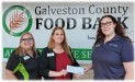 Galveston County Food Bank recently received a $2,000 donation from WCF.