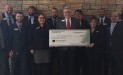 Gleaners Food Bank of Indiana recently received a $6,250 donation from WCF.