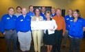 Gleaners Food Bank of Indiana receives $5,425 donation from Woodforest Charitable Foundation.