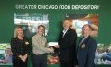 Greater Chicago Food Depository received a $1,000 donation from WCF.