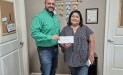 Family Promise of Greater Lafayette recently received a $500.00 donation from WCF.