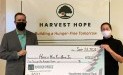 Harvest Hope Food Bank received a $5,160.00 donation from WCF.