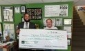 Hoosier Hills Food Bank recently received a $870.00 donation from WCF.