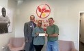 Maryland Food Bank received a $7,200.00 donation from WCF.