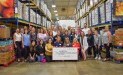 Montgomery County Food Bank recently received a $25,000.00 donation from WCF.
