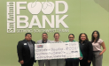 San Antonio Food Bank recently received a $3,900.00 donation from WCF.