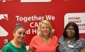 Second Harvest Food Bank of Metrolina recently received a $2,505.00 donation from WCF.