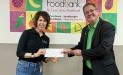 St. Louis Area Foodbank recently received a $2,015.00 donation from WCF.