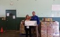 Suncoast Harvest Food Bank receives $214 donation from Woodforest Charitable Foundation.