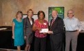 Tamina Community Center receives $5,000 donation from Woodforest Charitable Foundation.