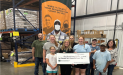 Terre Haute Catholic Charities Food Bank received a $2,340.00 donation from WCF.