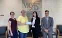 Westmoreland County Food Bank recently received a $1,560.00 donation from WCF.
